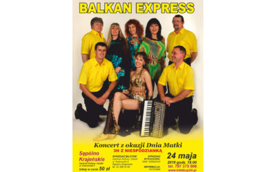 BALKAN EXPRESS – SĄ JUŻ BILETY NA KONCERT