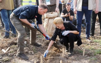 PREZYDENCKIE DĘBY WYROSNĄ NA POMORZU [GALERIA]