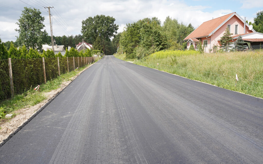 DROGI W TRZCIANACH I DZIECHOWIE SĄ PRAWIE GOTOWE